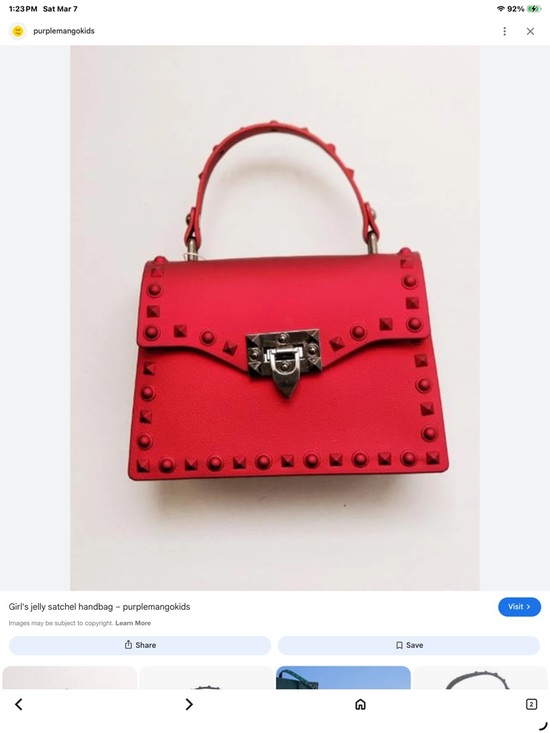 Handbags - Gorgeous Red vegan leather bag